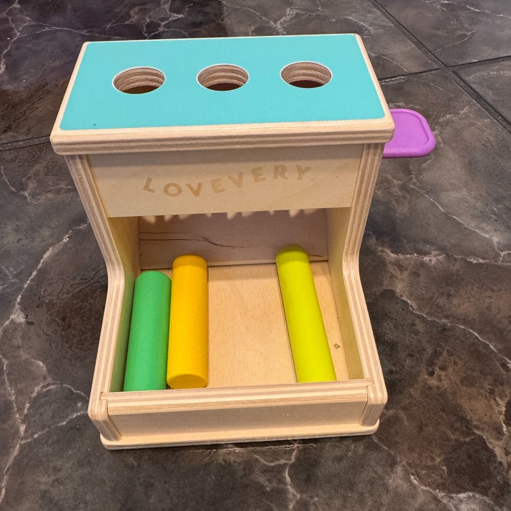 Lovevery Wooden Peg Drop